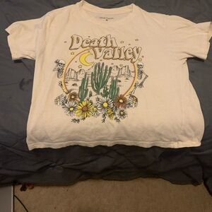 Chaser Cream Short Sleeve Tee Casual Graphic Design